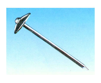 Galvanized Roofing Nail, Umbrella Head, Smooth Shank